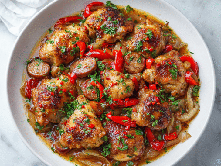 Best Chicken Scarpariello Recipe in 45 Mins!