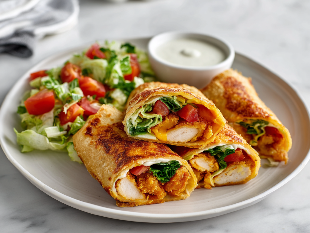 Delicious Firecracker Chicken Wraps Recipe!