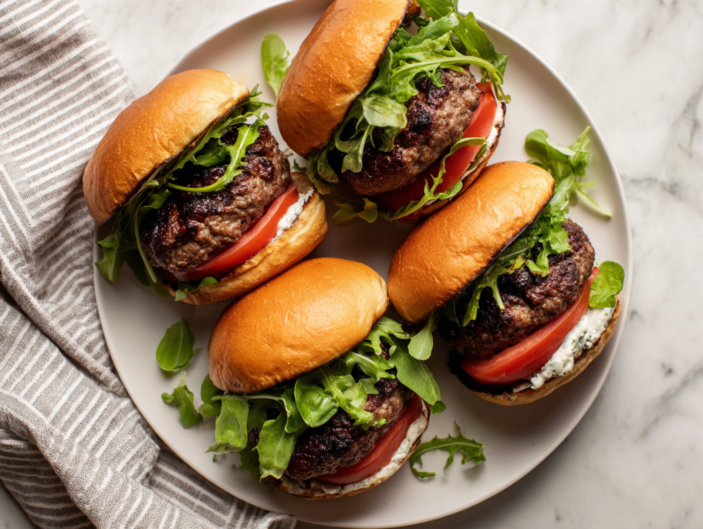 Best Lamb Burgers Recipe in 30 Minutes!