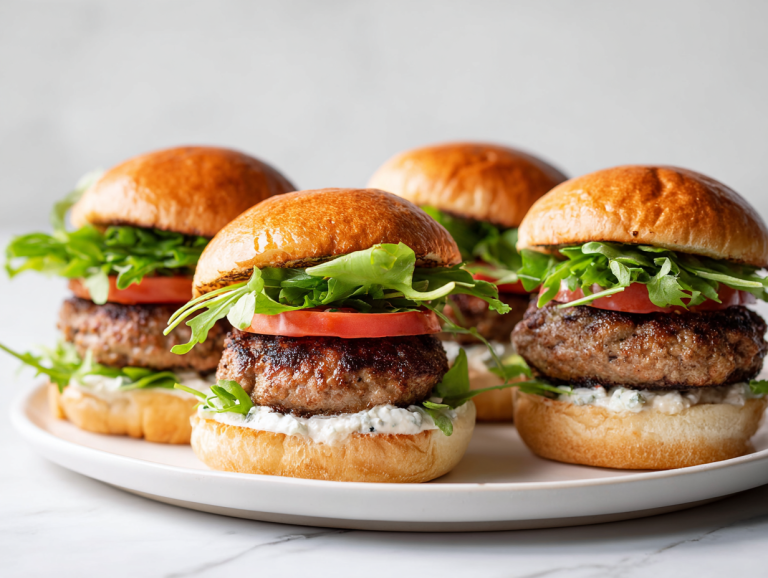 Best Lamb Burgers Recipe in 30 Minutes!