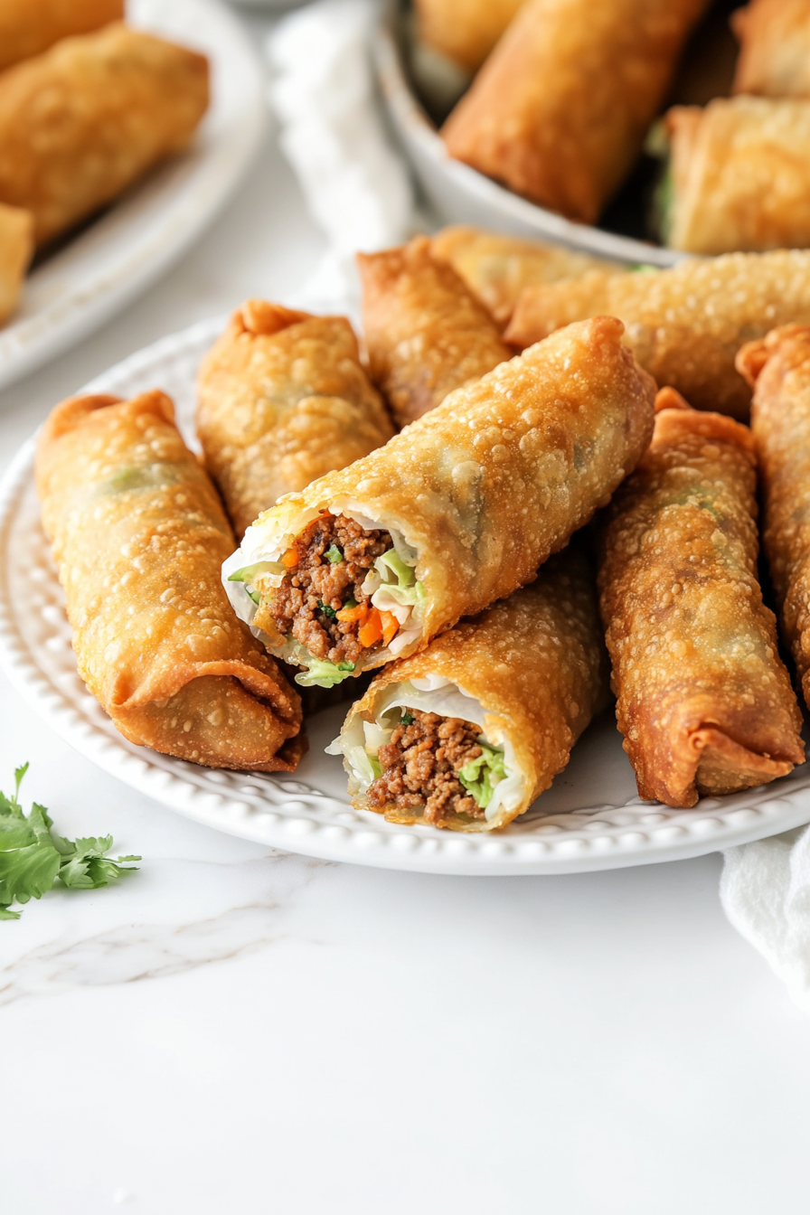 Best Chicken Egg Rolls Recipe!