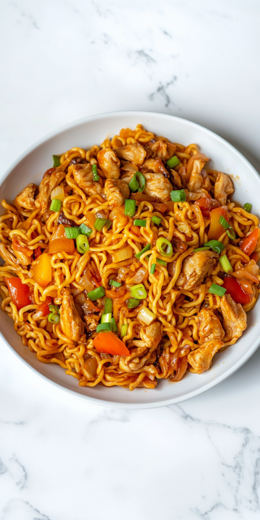 Authentic Chicken Maggi Recipe in 15 Mins!