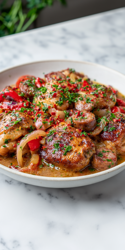 Best Chicken Scarpariello Recipe in 45 Mins!