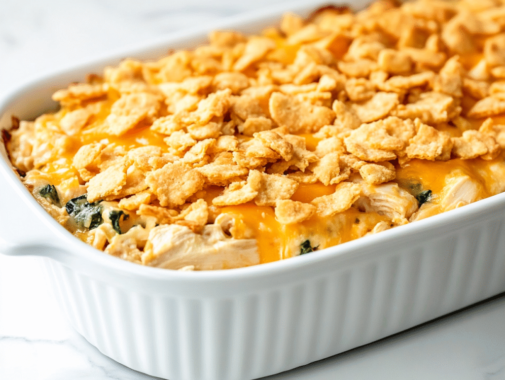 Easy Creamy Chicken Casserole Recipe