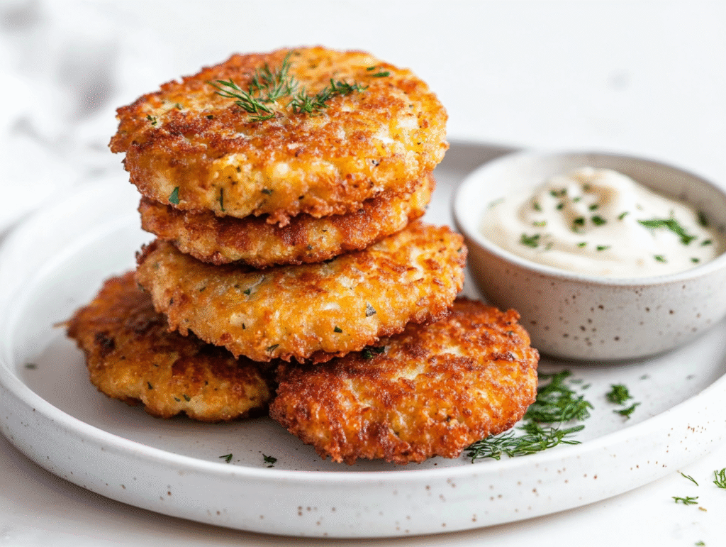 Healthy and Delicious Chicken Fritters Recipe!