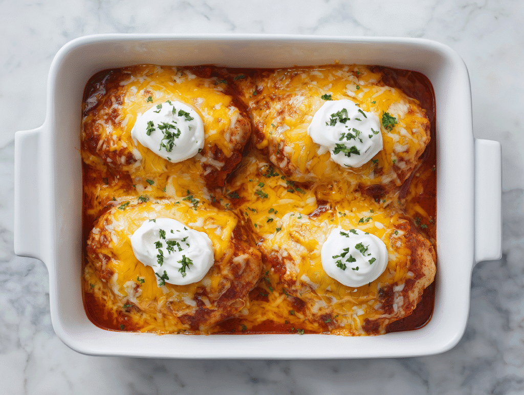 5-Ingredients Delicious Chicken Salsa Recipe!