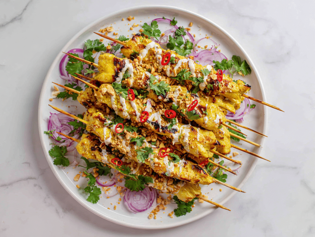 Delicious Chicken Satay Recipe in 30 Minutes!