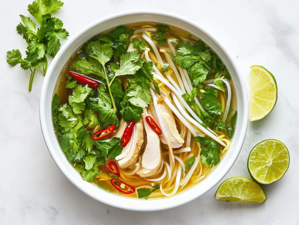 20-Minute Easy Chicken Pho Recipe!