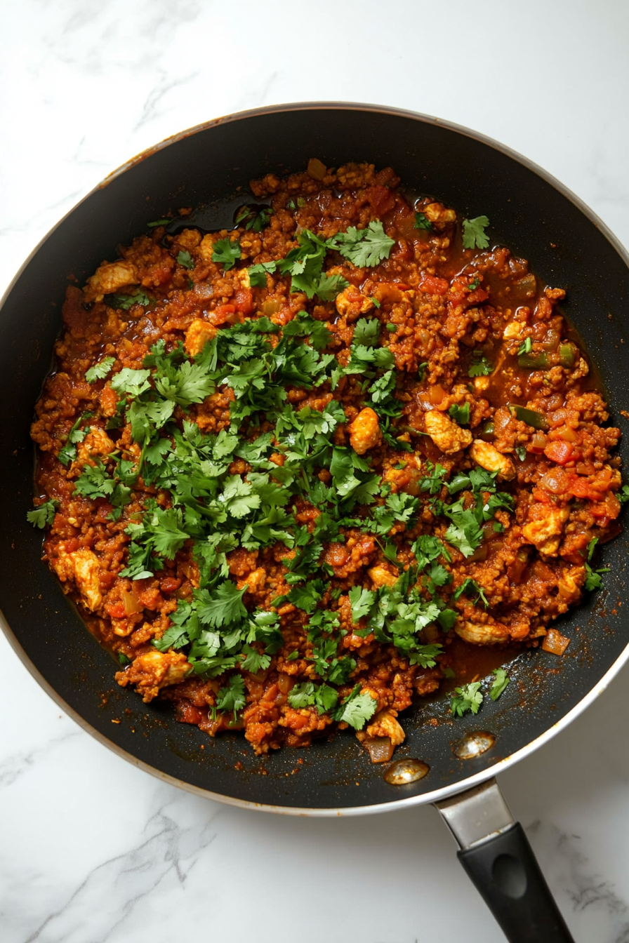 Add the remaining salt and chopped coriander leaves.