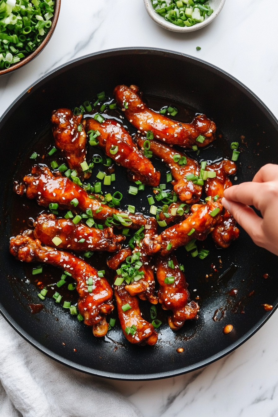 Garnish with chopped green onions (optional).