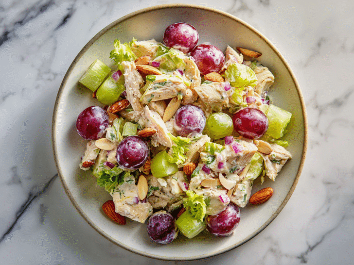 Light and Fresh Panera Chicken Salad Recipe!