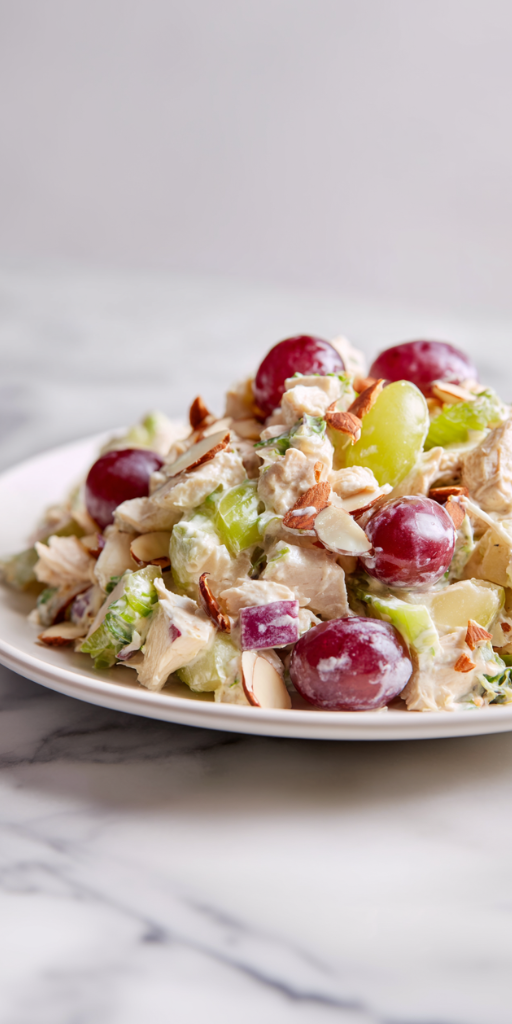Light and Fresh Panera Chicken Salad Recipe!