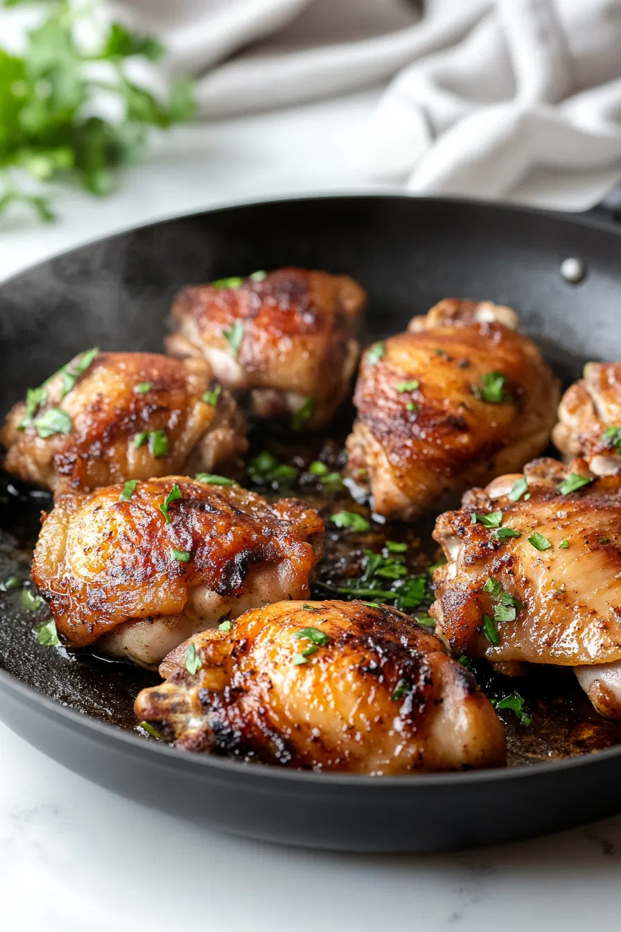 Sear the chicken until