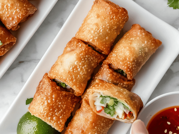 Crispy Homemade Egg Rolls (Better Than Takeout!)