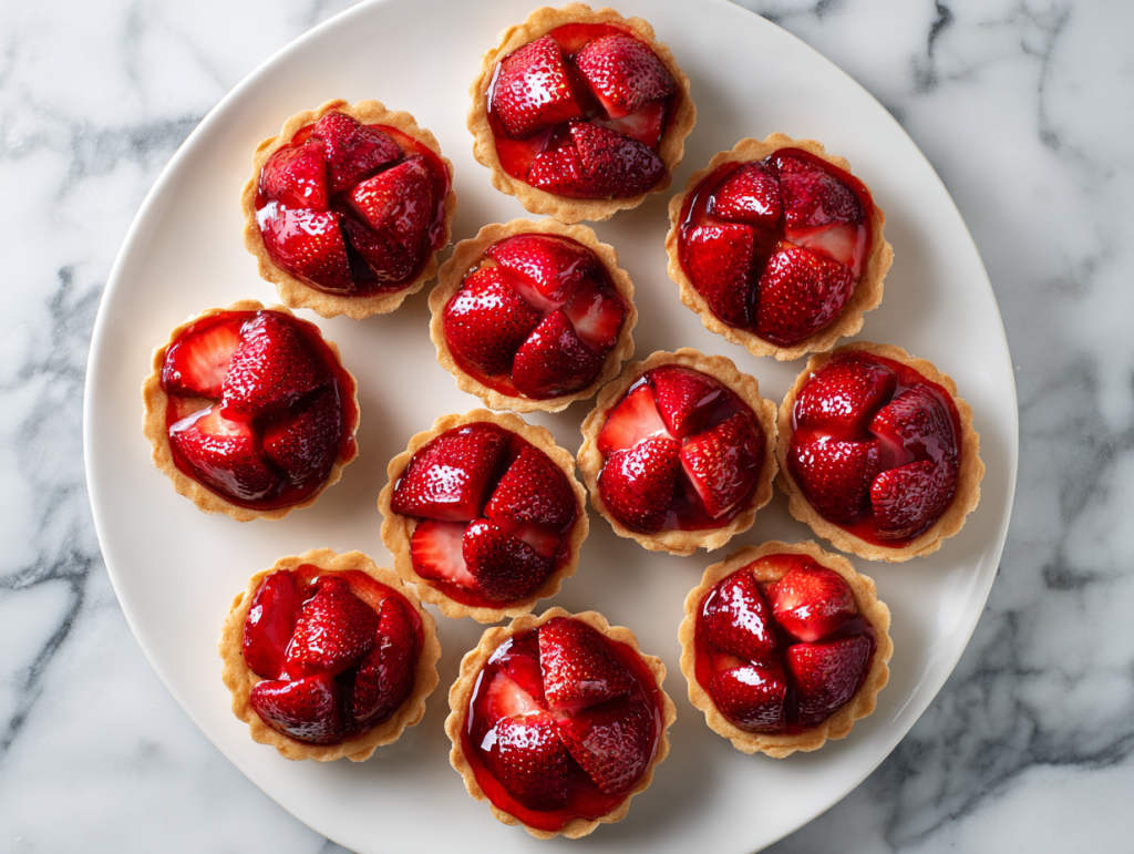 The Perfect Glazed Fresh Strawberry Tart Recipe!