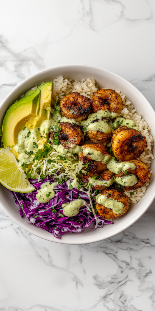 Authentic Blackened Shrimp Bowls Recipe!