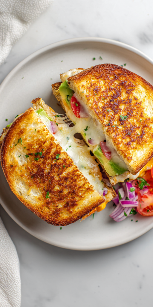 Easy Chicken Avocado Melt Recipe!