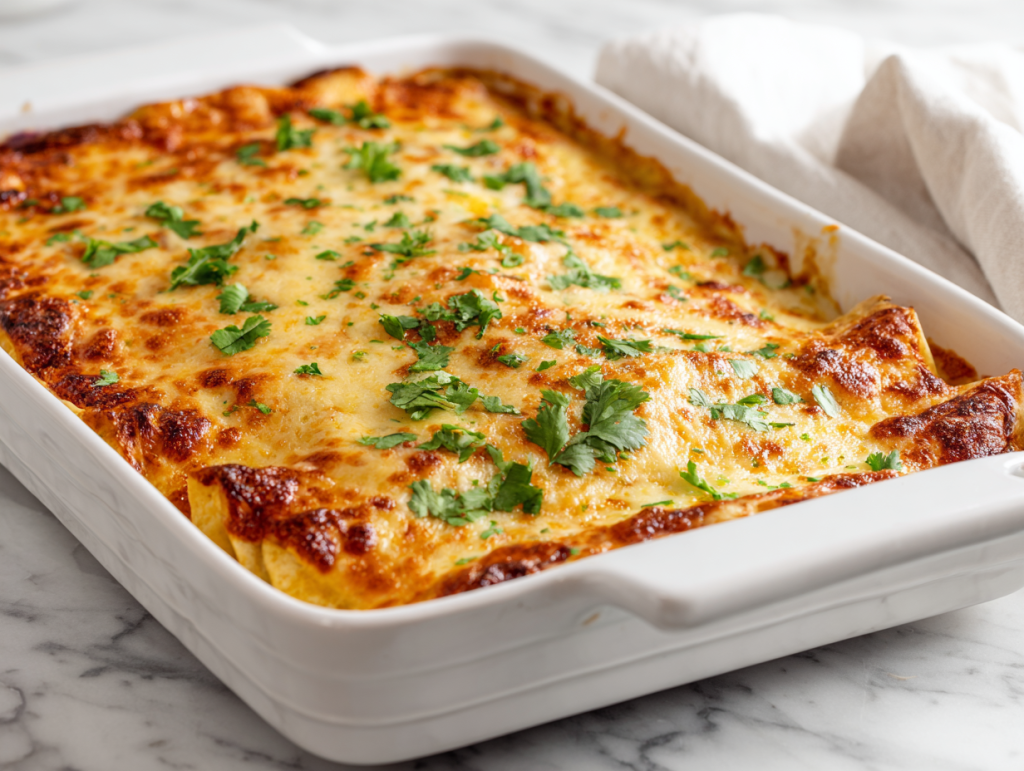 Quick & Easy Shrimp Enchiladas Recipe!