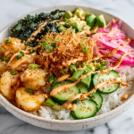 The Best Crispy Shrimp Sushi Bowl Recipe!