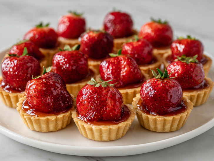 The Perfect Glazed Fresh Strawberry Tart Recipe!