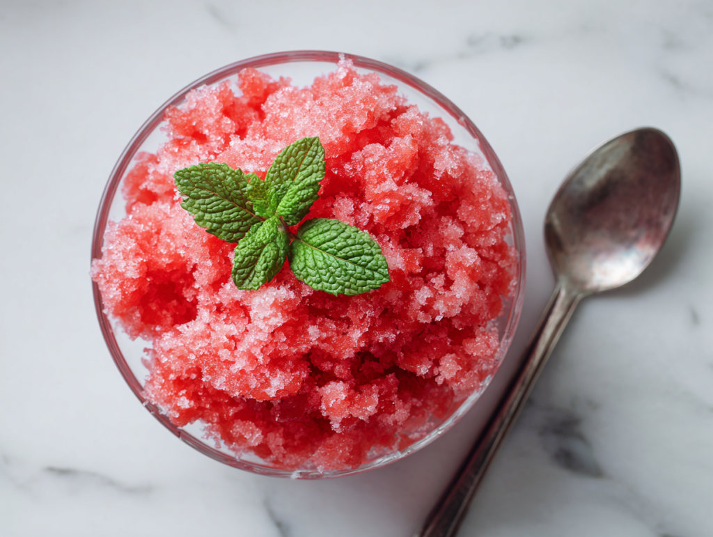 Delightful Watermelon Granita Recipe (3 Ingredients!)