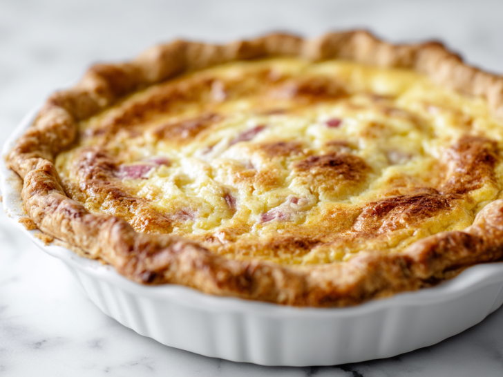 Perfect Amish Rhubarb Custard Pie Recipe!