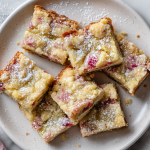 The Best Rhubarb Dream Bars Recipe!
