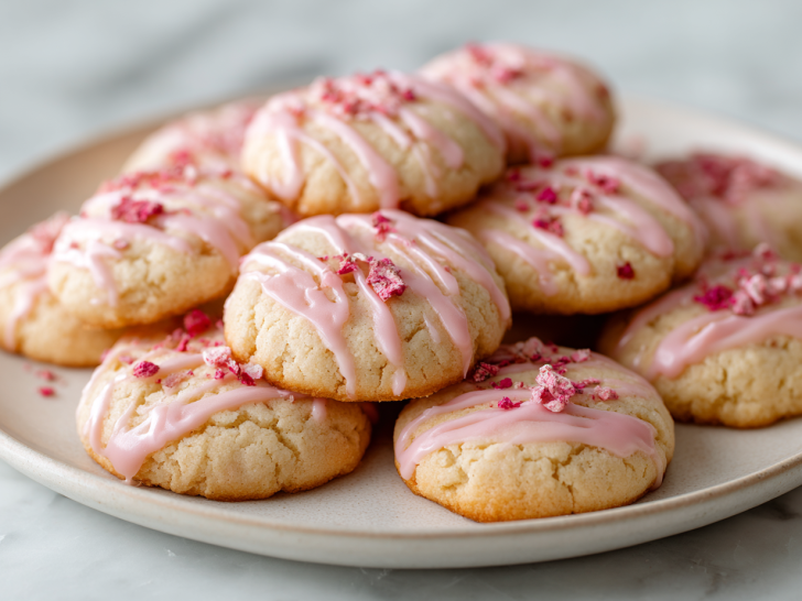 Delicious Strawberry Shortbread Cookies Recipe!