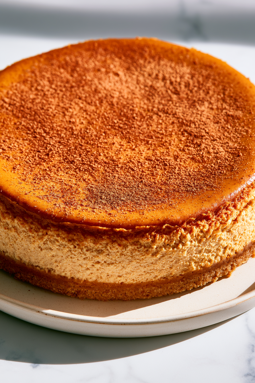 Refrigerate the cheesecake for at least 4 hours or overnight to allow the flavors to meld and the texture to firm up