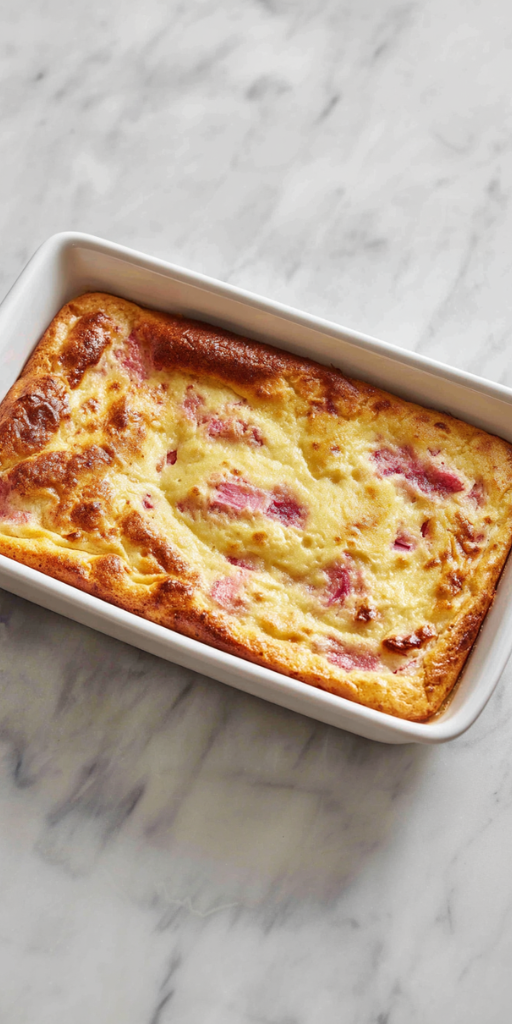 Delicious Rhubarb Custard Kuchen Recipe!