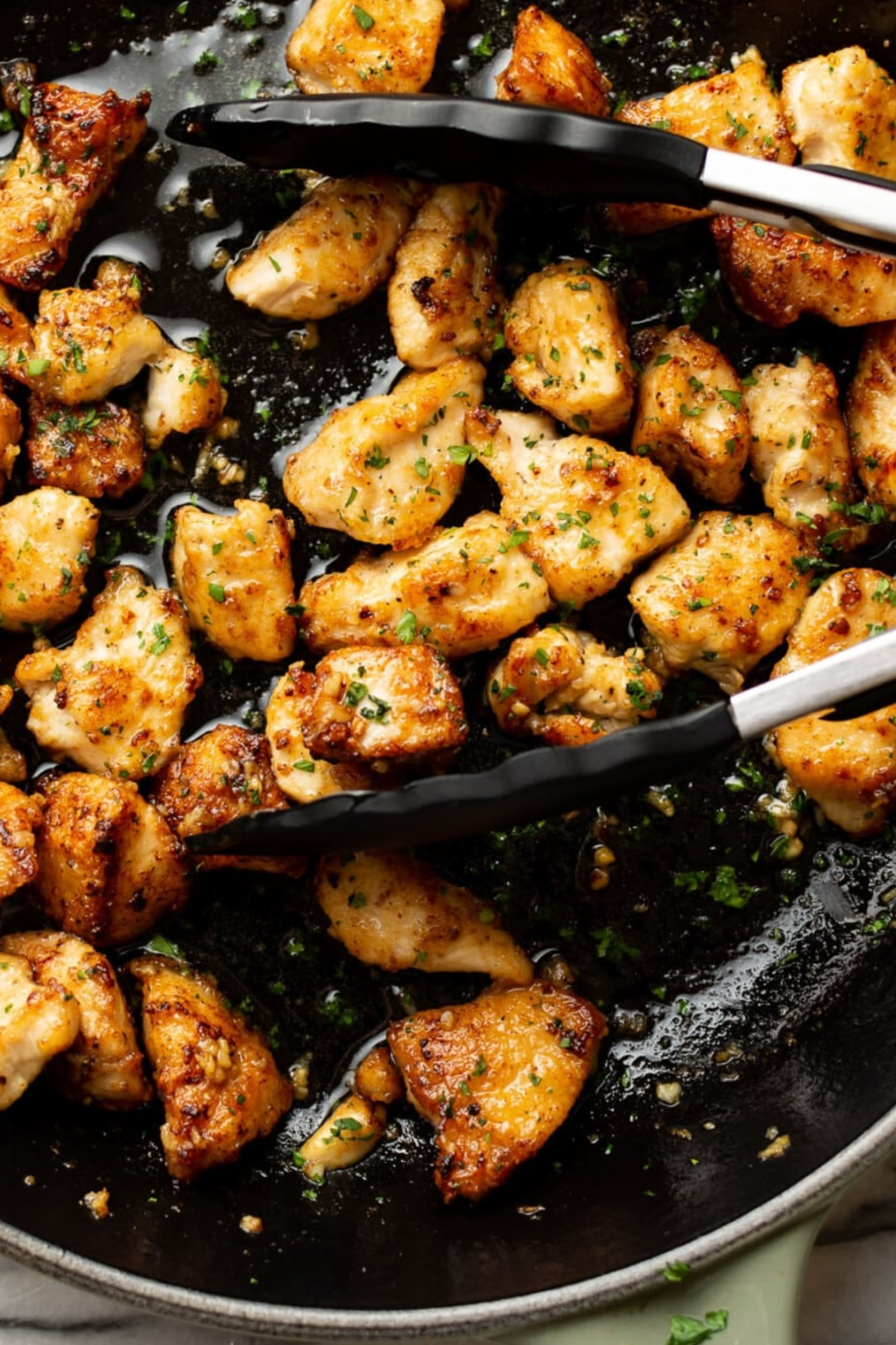 Stir in the minced garlic and sauté