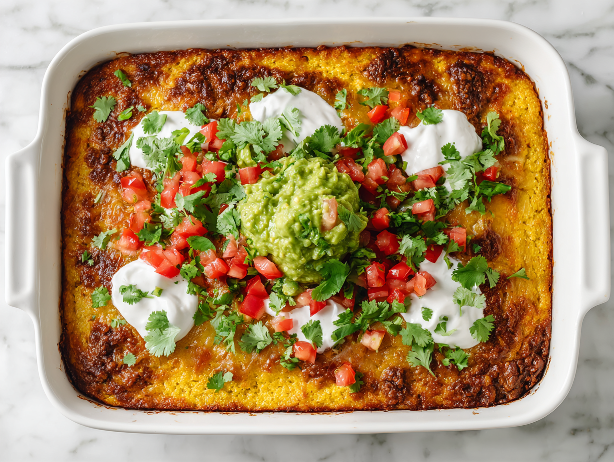 Bold & Spicy Texas Tamale Pie Recipe!