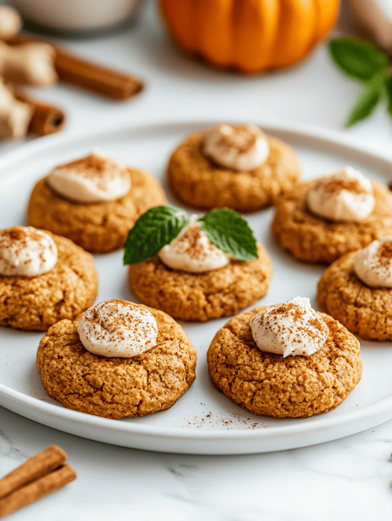 Spiced Pumpkin Cookies with a Secret Twist