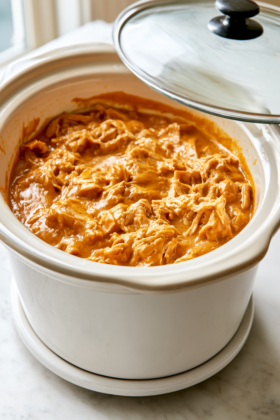 After cooking, gently stir the stew to check its consistency and ensure everything is heated through