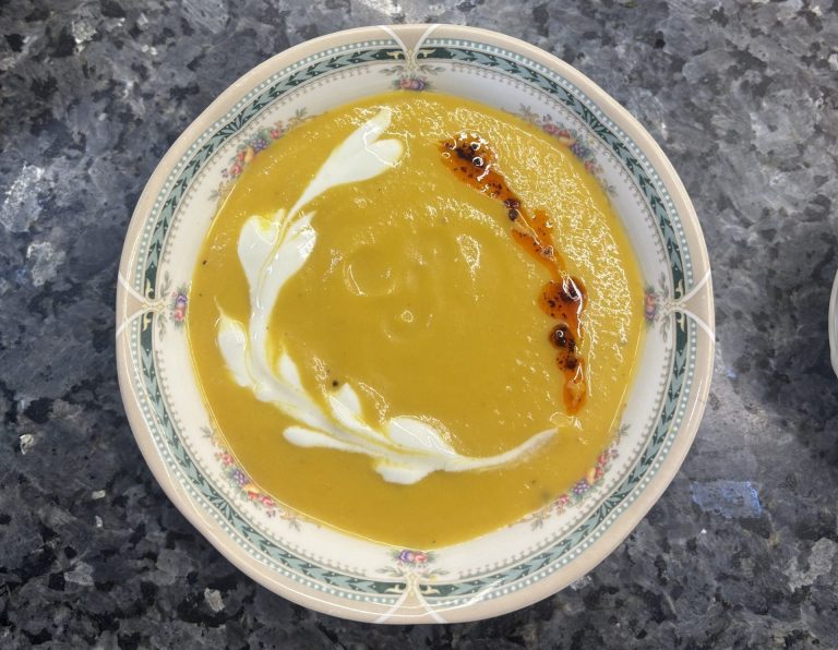 Roasted Butternut Squash Soup Recipe