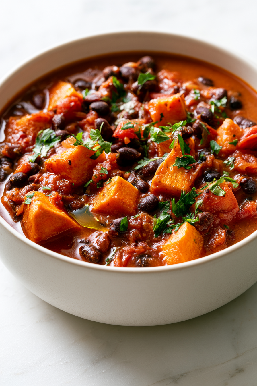 Serve Sweet Potato Chili