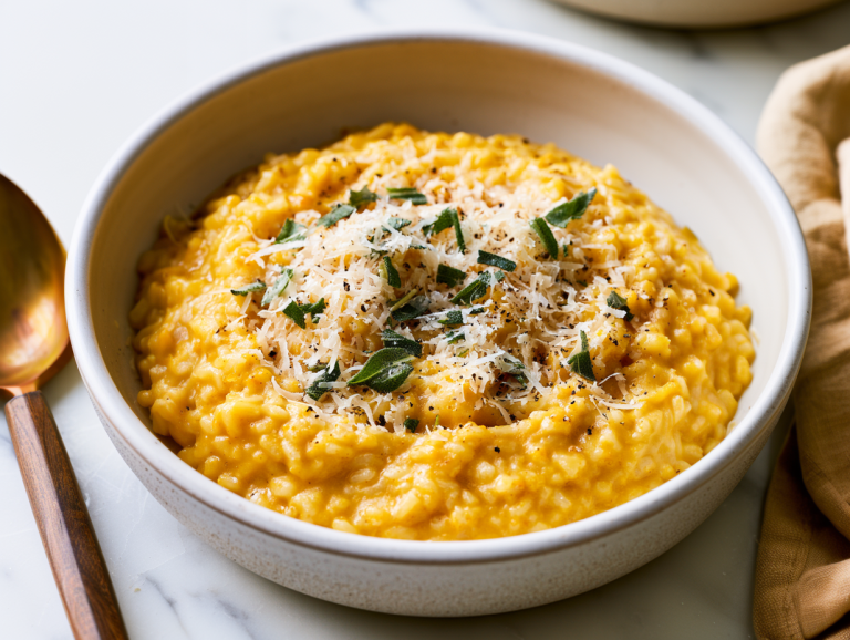 Slow Cooker Pumpkin Risotto Recipe