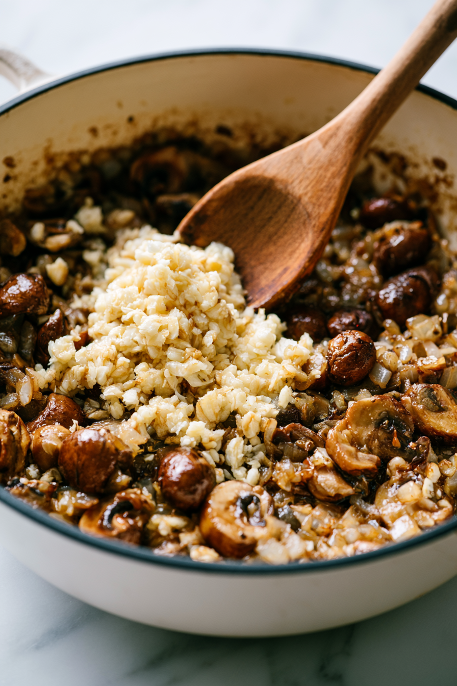 Stir in the minced garlic and cook for another minute until fragrant, filling the kitchen with a warm, earthy scent
