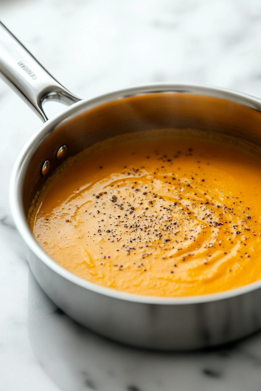 Taste and adjust the seasoning, adding more salt, pepper, or turmeric if desired for extra vibrancy