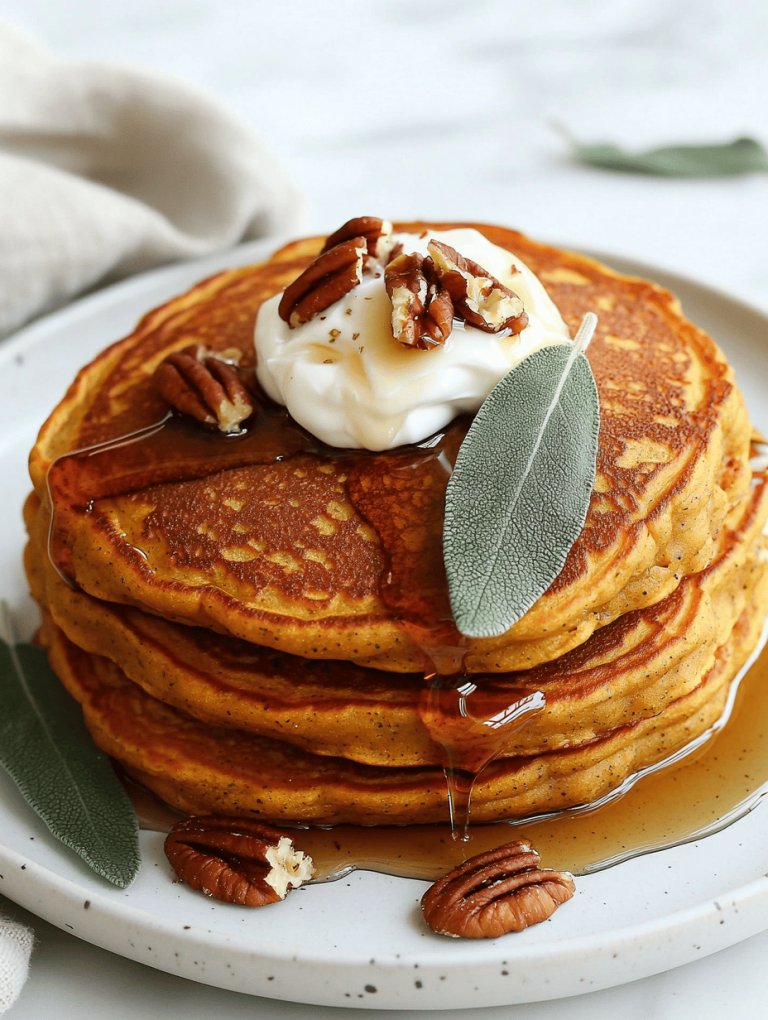Fluffy Gluten-Free Pumpkin Pancakes Recipe