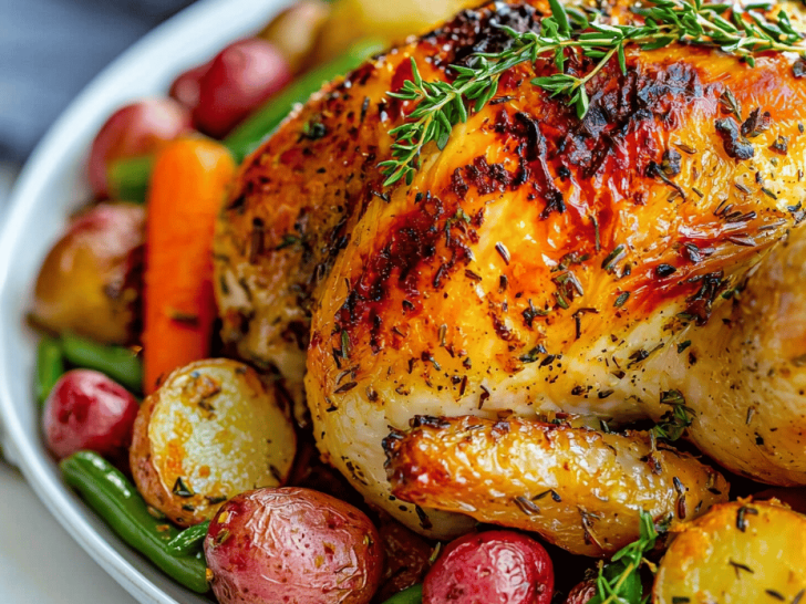 The Cozy Magic of Slow Cooker Roasted Chicken & Vegetables