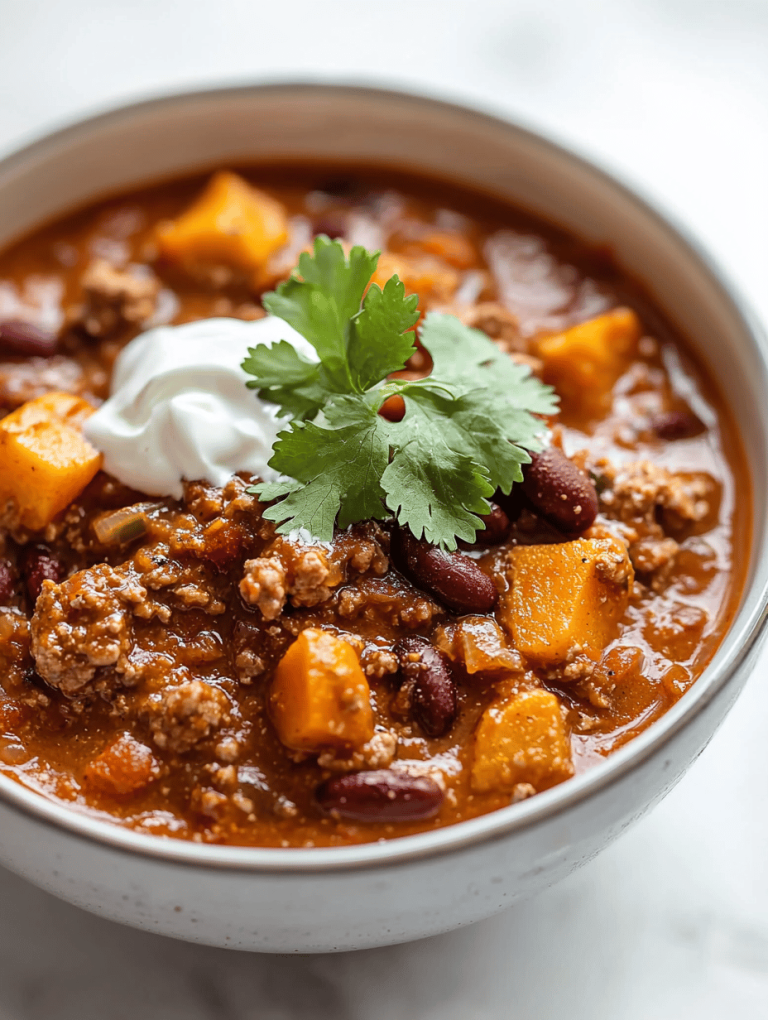 Slow Cooker Pumpkin Chili with a Mystical Twist
