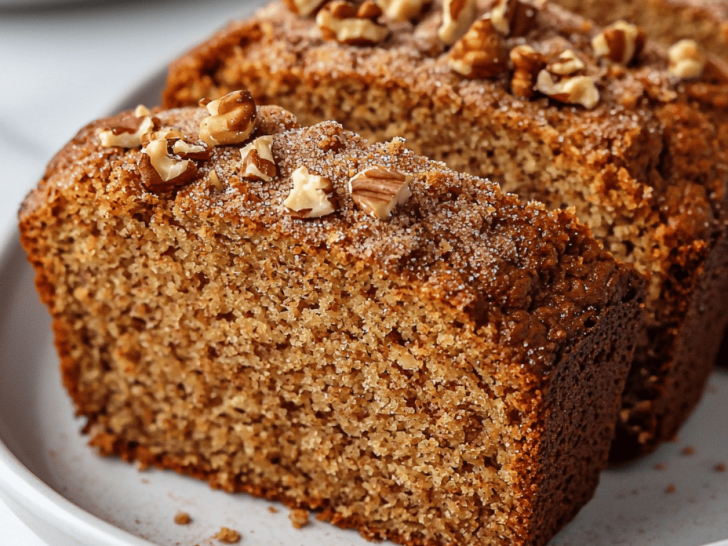 Pumpkin Bread with a Twist: Spiced Hazelnut Crunch