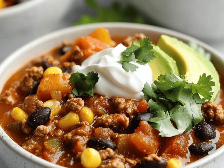 Autumnal Pumpkin & Bean Slow Cooker Chili: A Cozy Twist
