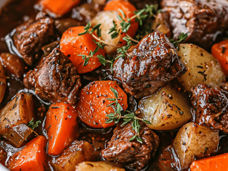 Unconventional Crockpot Beef Stew with Root Vegetables: A Slow-Cooked Symphony