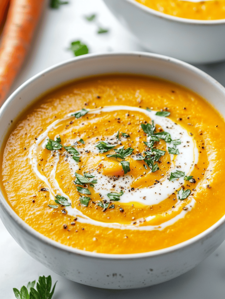 Hidden Gem: Sweet Potato & Carrot Soup with a Surprise Twist