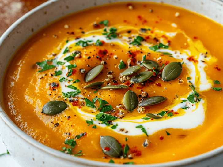 The Wild Side of Autumn: Spicy Pumpkin Soup with a Twist