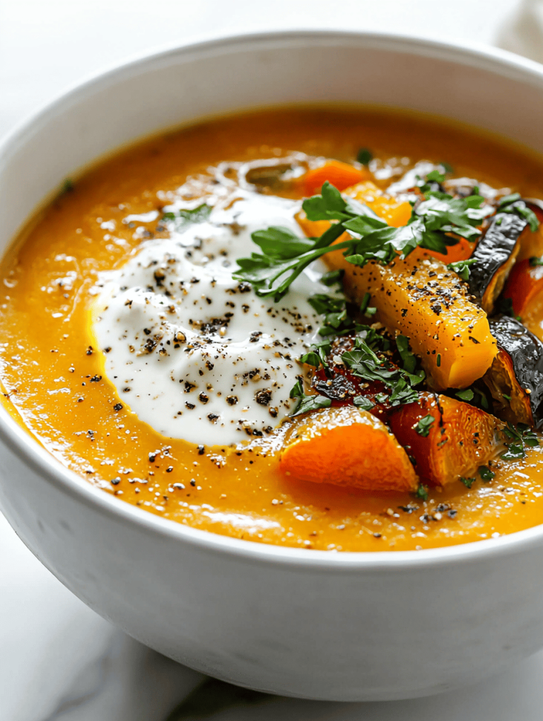 Fall Roasted Vegetable Soup: The Hidden Depths of Autumn Flavors