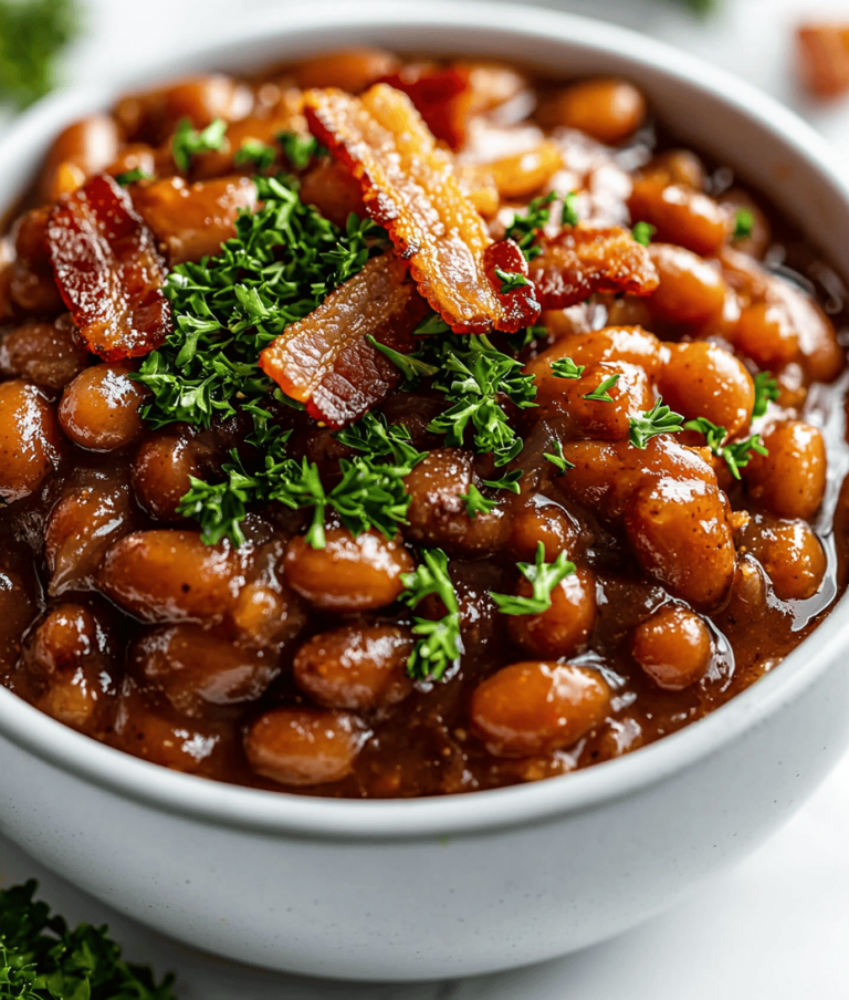 Slow Cooker Maple Baked Beans: A Cozy Fall Favorite