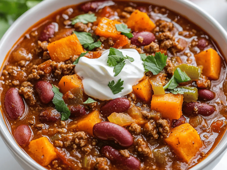 Root-to-Table Cozy: Slow Cooker Sweet Potato Chili with a Twist